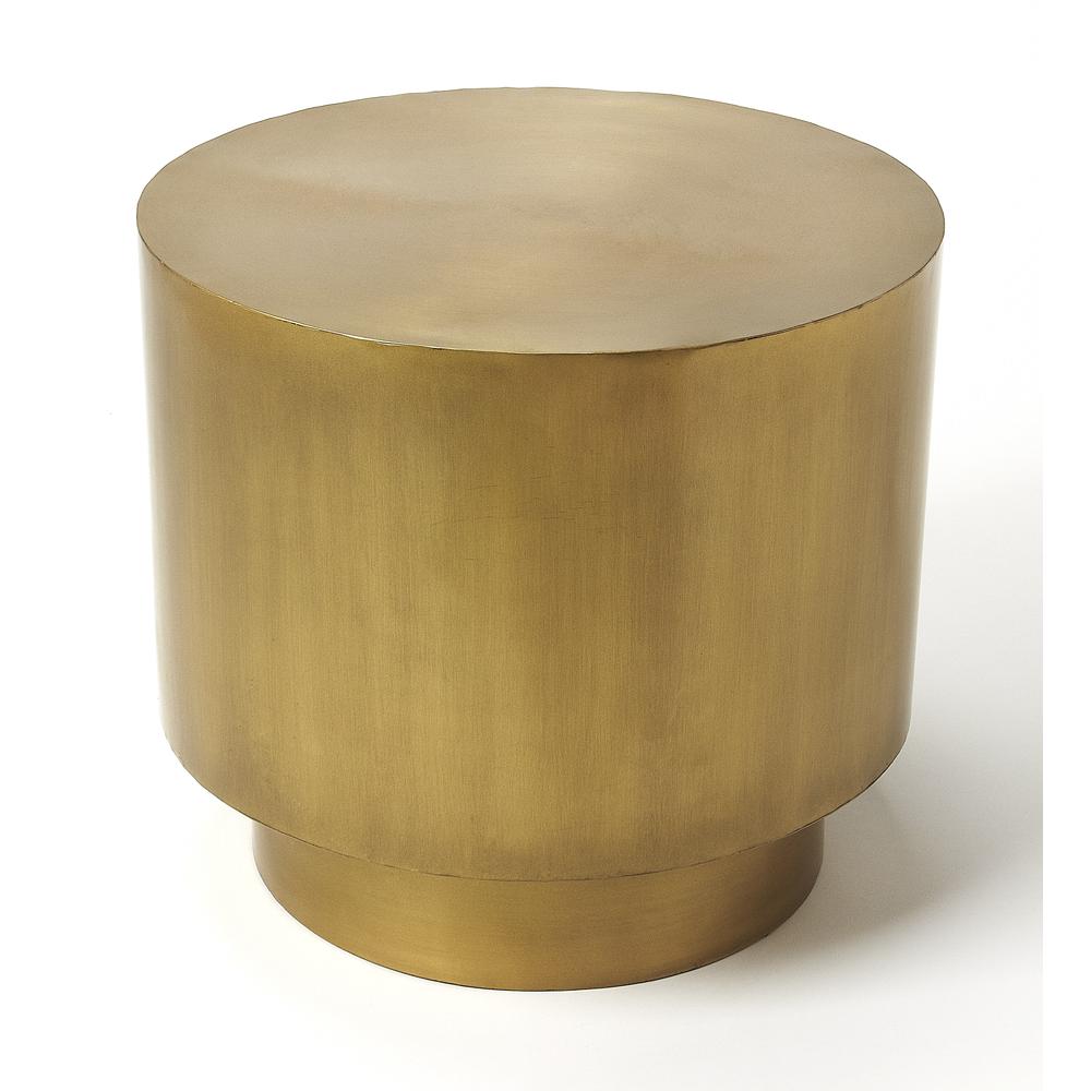 Ervin Iron Side Tables, Gold