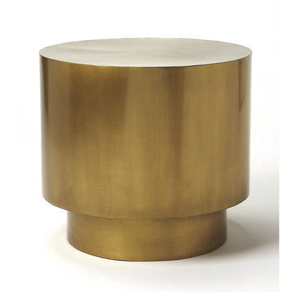 Ervin Iron Side Tables, Gold