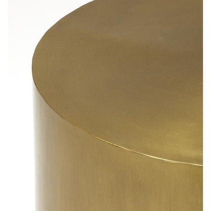 Ervin Iron Side Tables, Gold