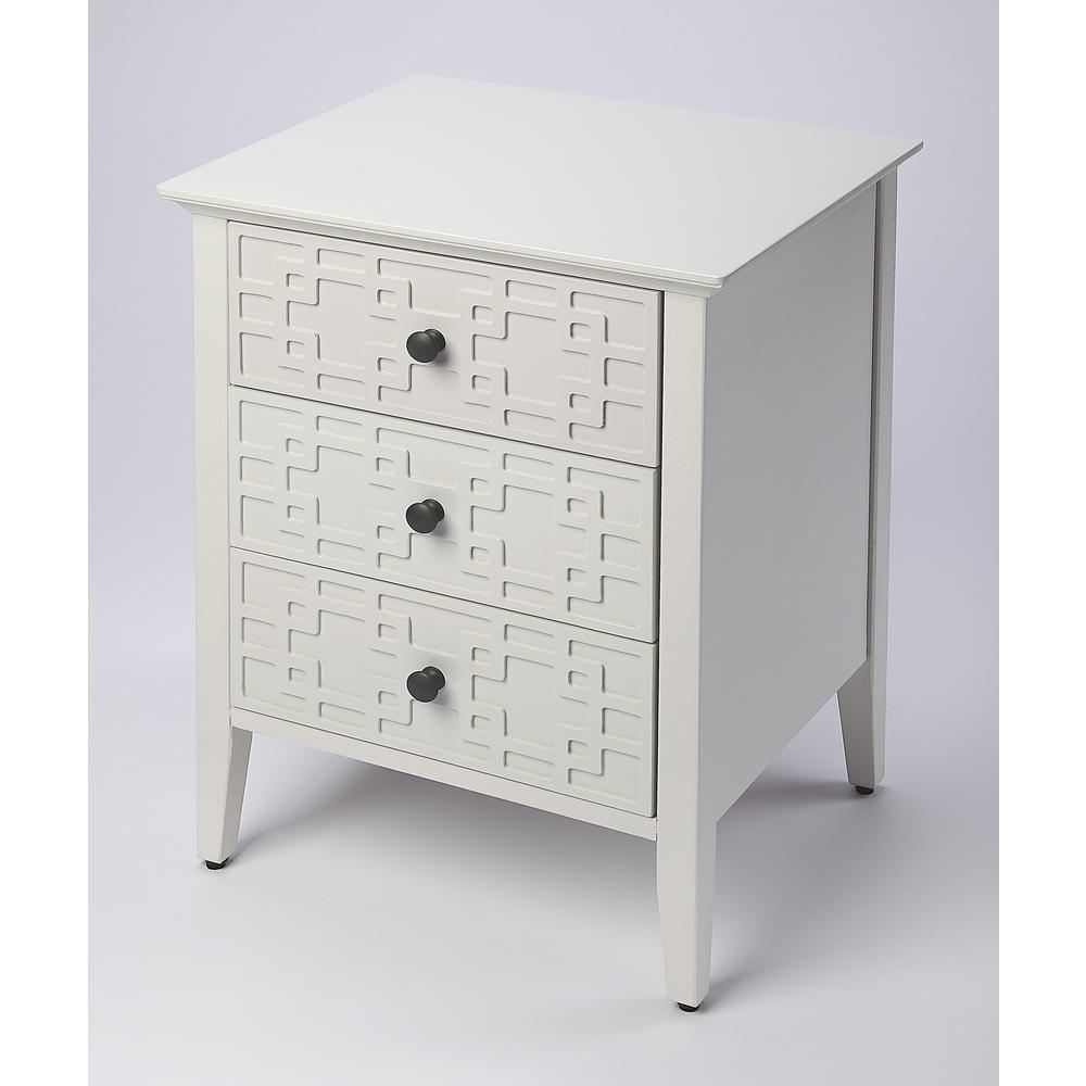 Kinsley Nightstand, Off-White