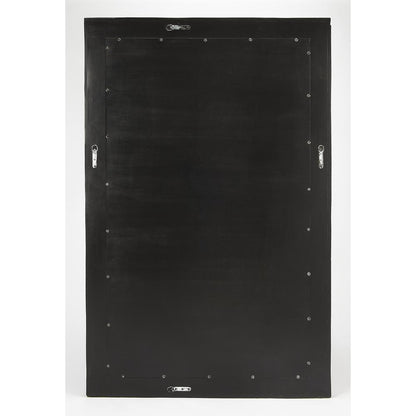 Eternity Bone Inlay Wall Mirrored, Black and White