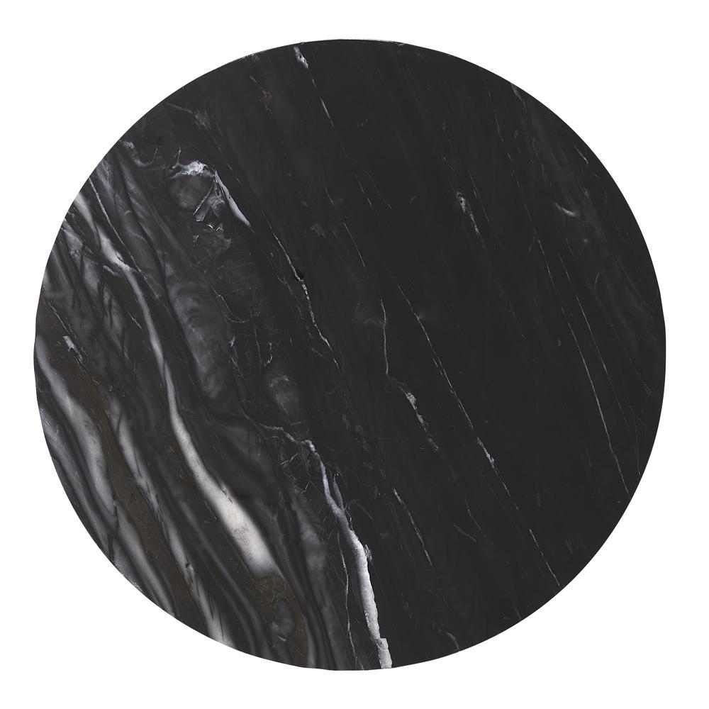 Martel Marble & Metal Side Table, Multi-Color