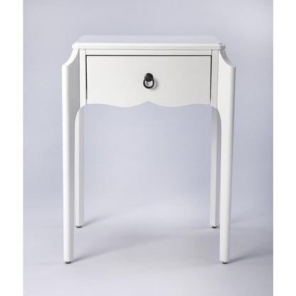 Wilshire  Nightstand, White