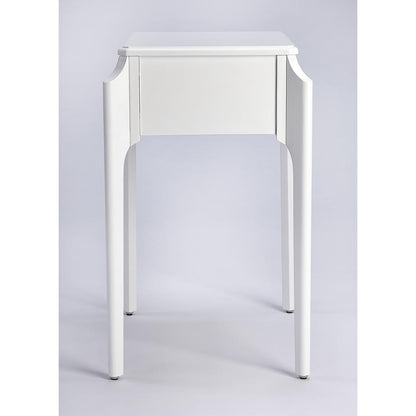 Wilshire  Nightstand, White