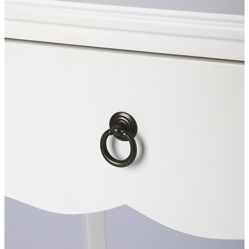 Wilshire  Nightstand, White