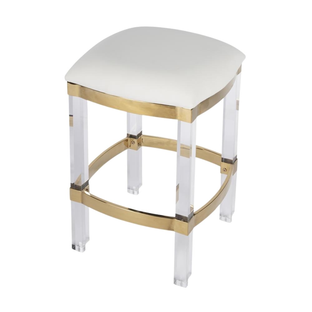 Clear Chair Acrylic Stool White Acrylic Furniture Acrylic Chair Stool