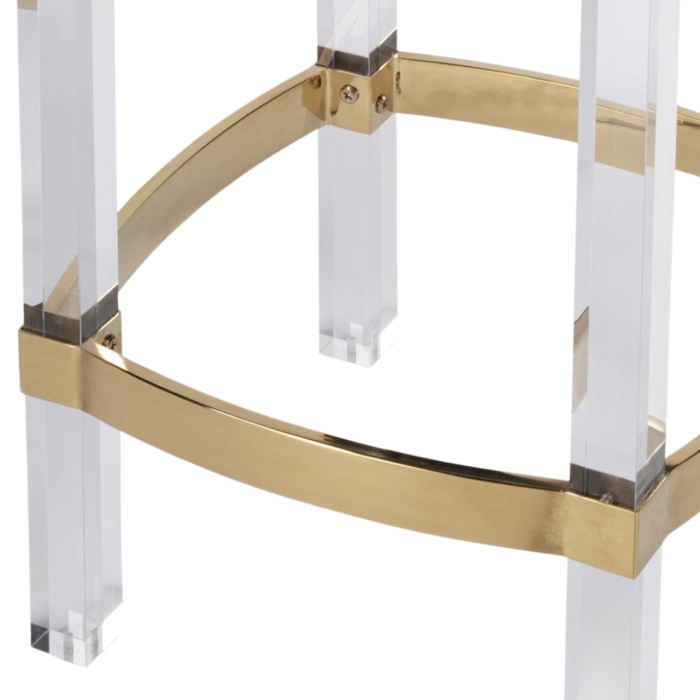 Clear Chair Acrylic Stool White Acrylic Furniture Acrylic Chair Stool