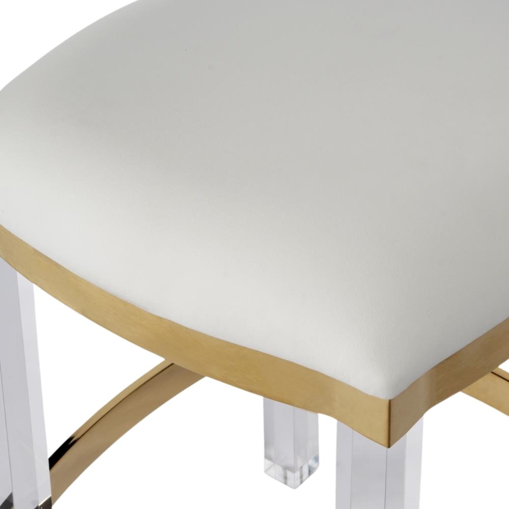 Clear Chair Acrylic Stool White Acrylic Furniture Acrylic Chair Stool