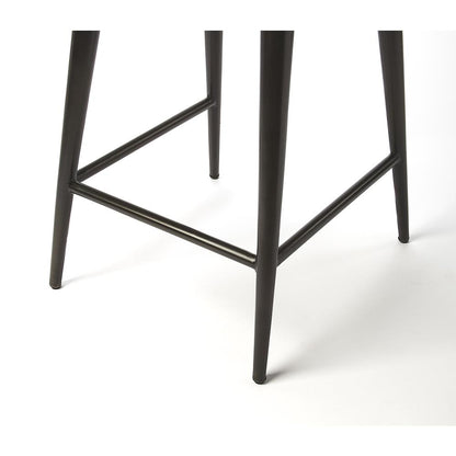 Saddle Leather 26" Counter Stool, Dark Brown