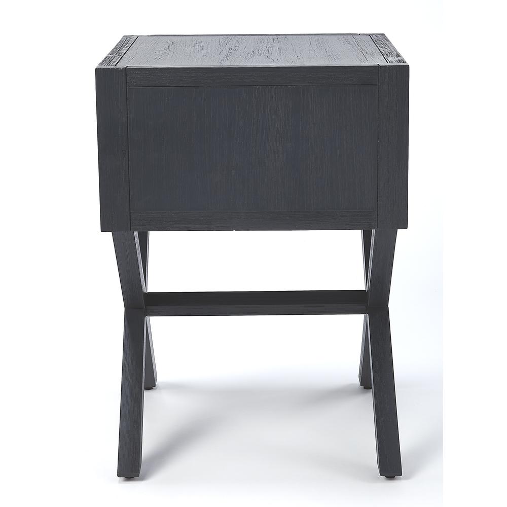 Lark  End Table, Navy Blue