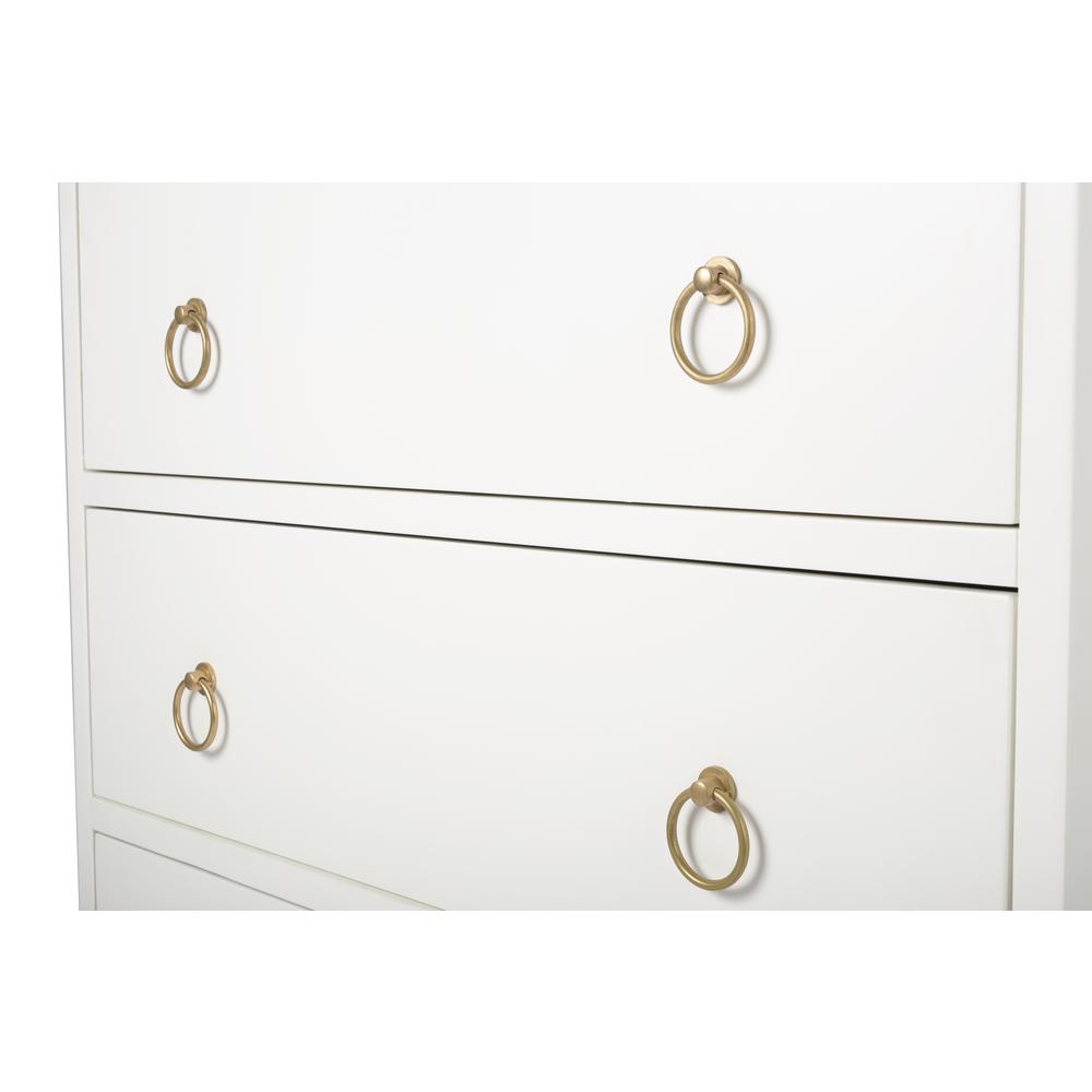 Lark 3 Drawer Dresser, White