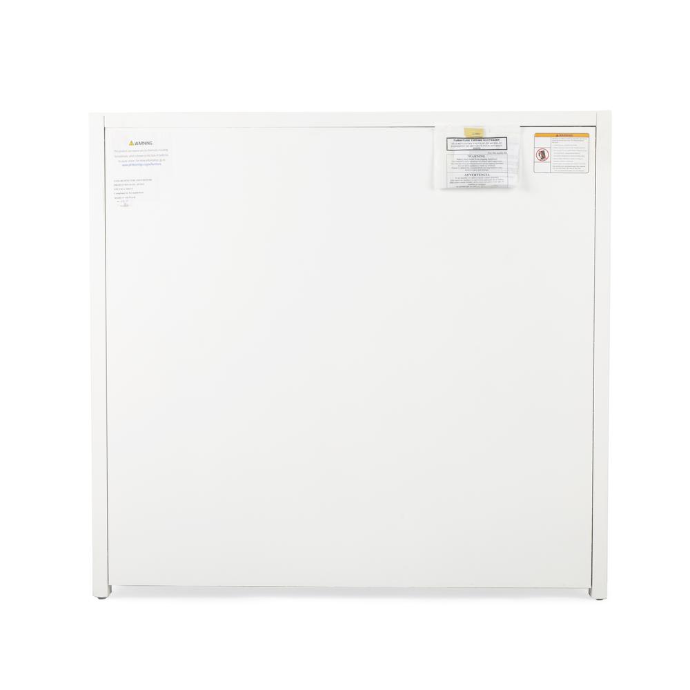 Lark 3 Drawer Dresser, White