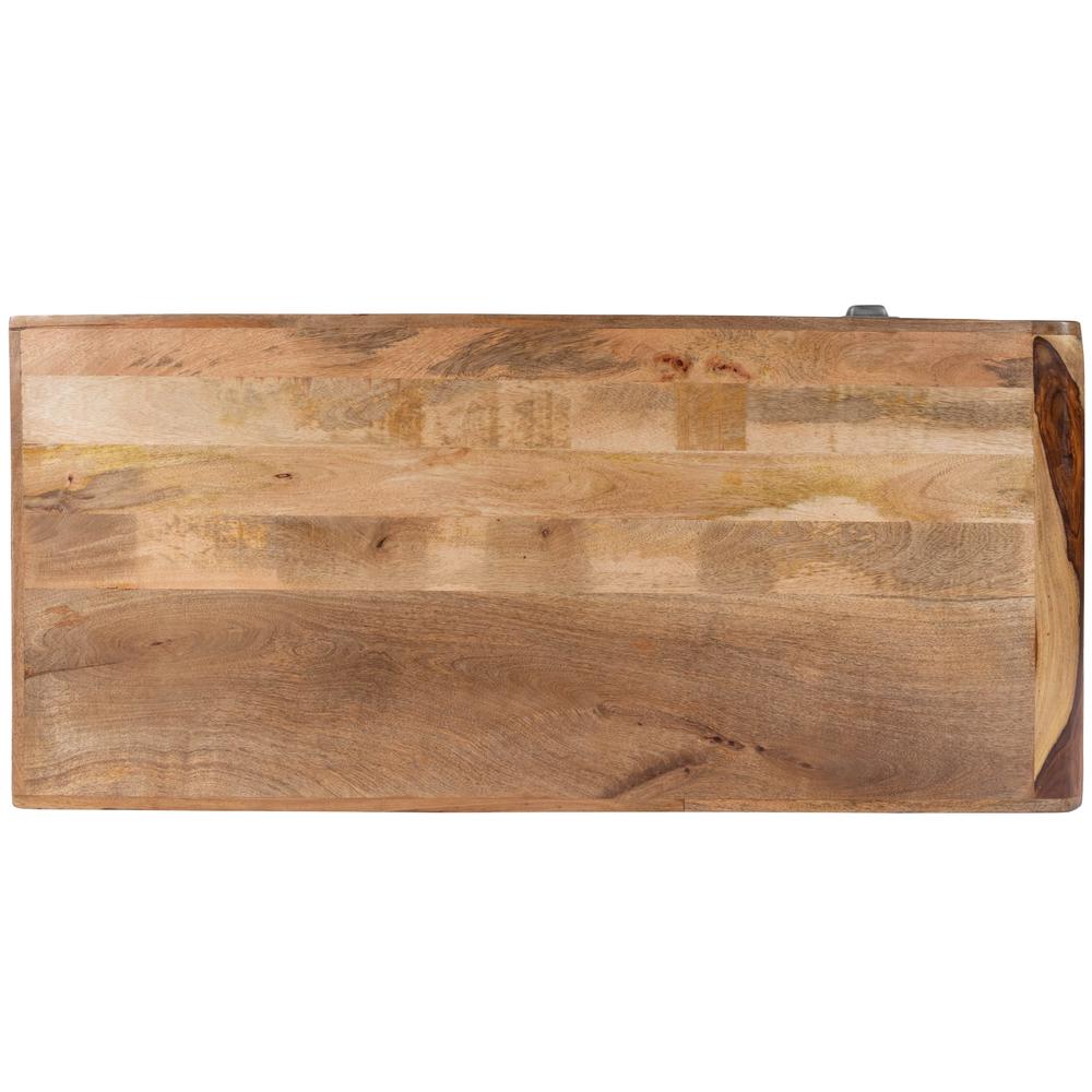 Mango Wood and Iron Desk, Belen Kox