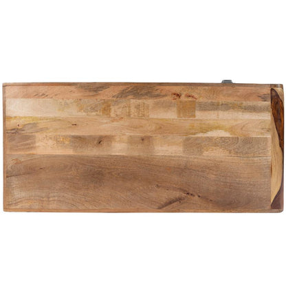 Mango Wood and Iron Desk, Belen Kox