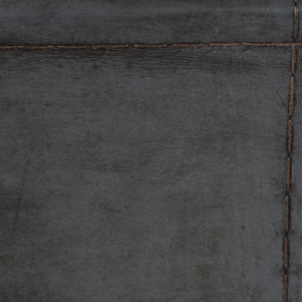 Koler Marble & Leather Magazine Table, Off-White