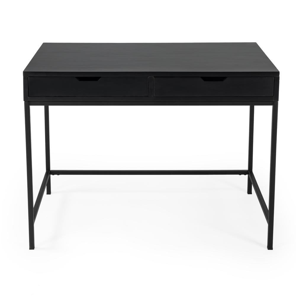 Belka  Desk with Drawers, Black