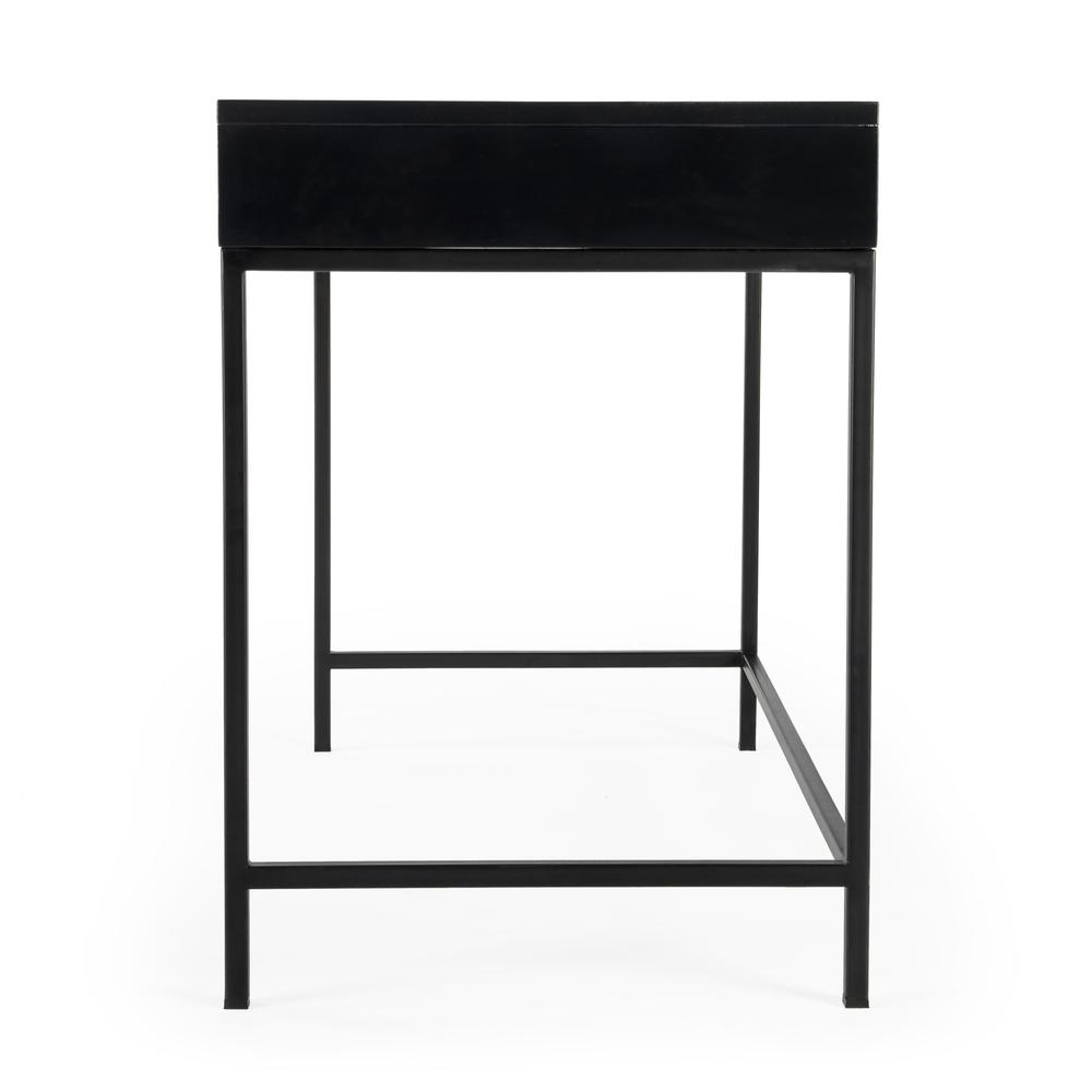 Belka  Desk with Drawers, Black