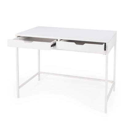 Belka Desk with Drawers, White