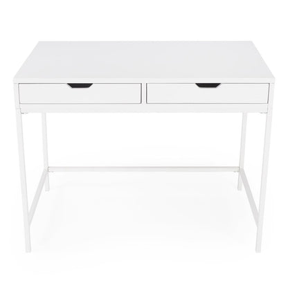 Belka Desk with Drawers, White
