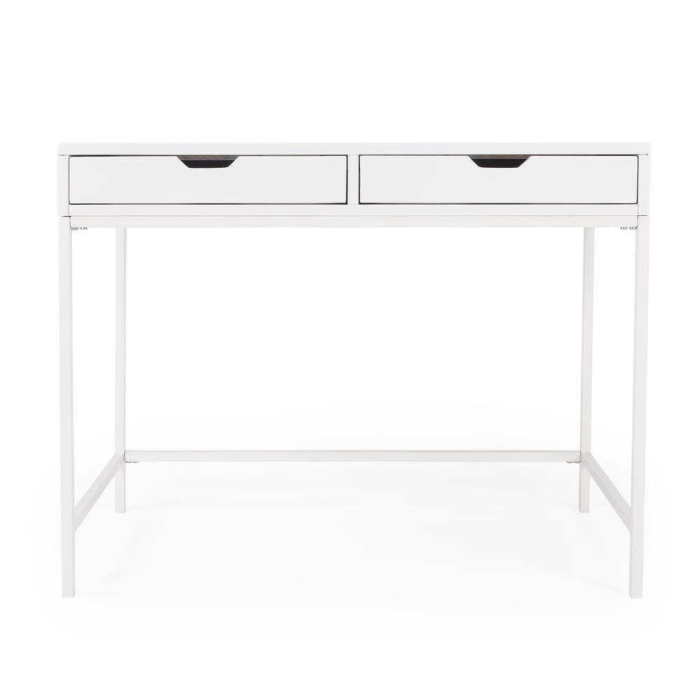 Belka Desk with Drawers, White