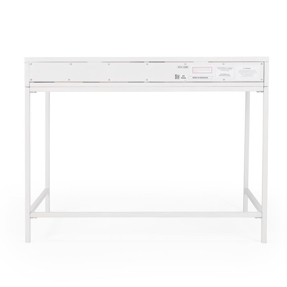 Belka Desk with Drawers, White