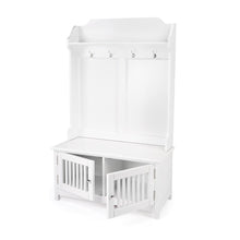 Butler Borya White Hall Tree with Storage