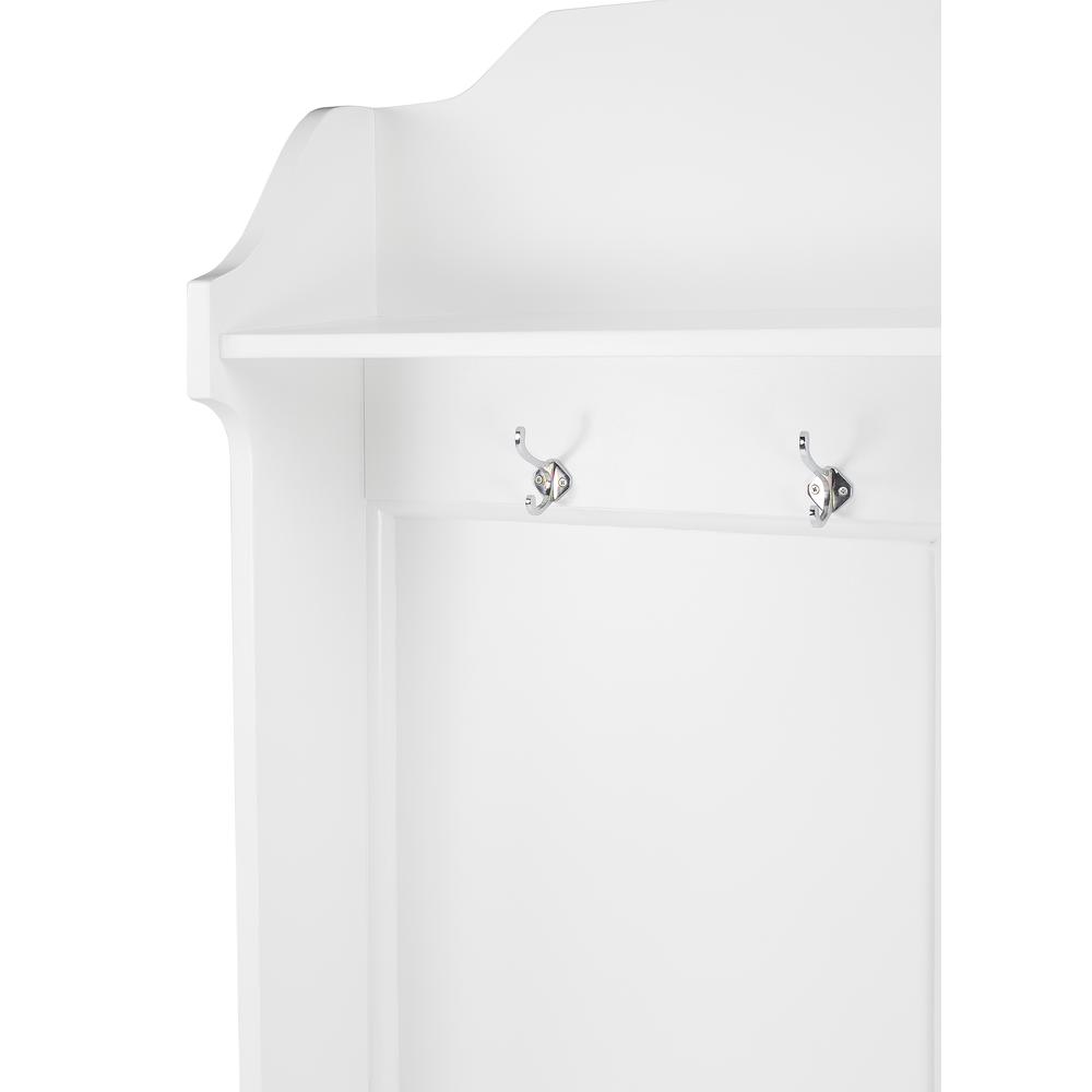 Butler Borya White Hall Tree with Storage