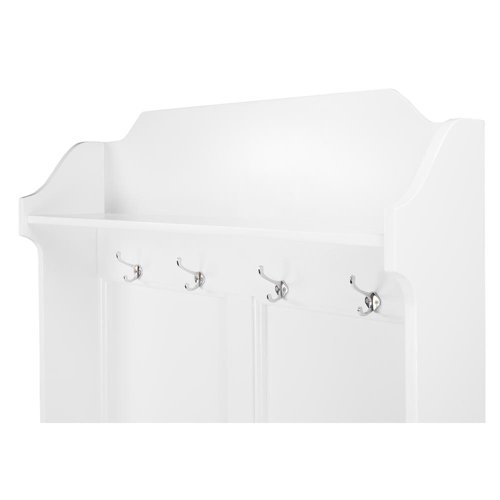 Butler Borya White Hall Tree with Storage