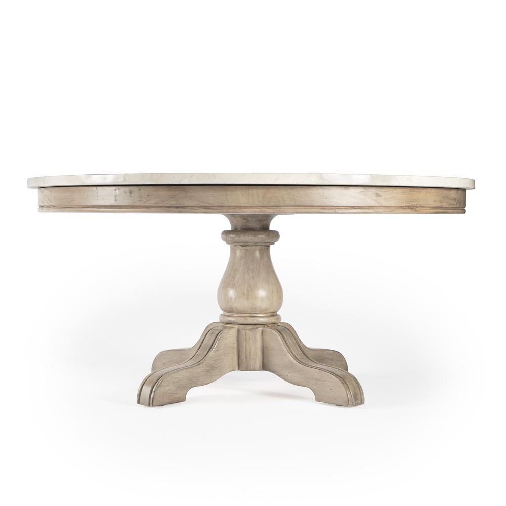 Danielle Marble Coffee Table, Tan/Beige