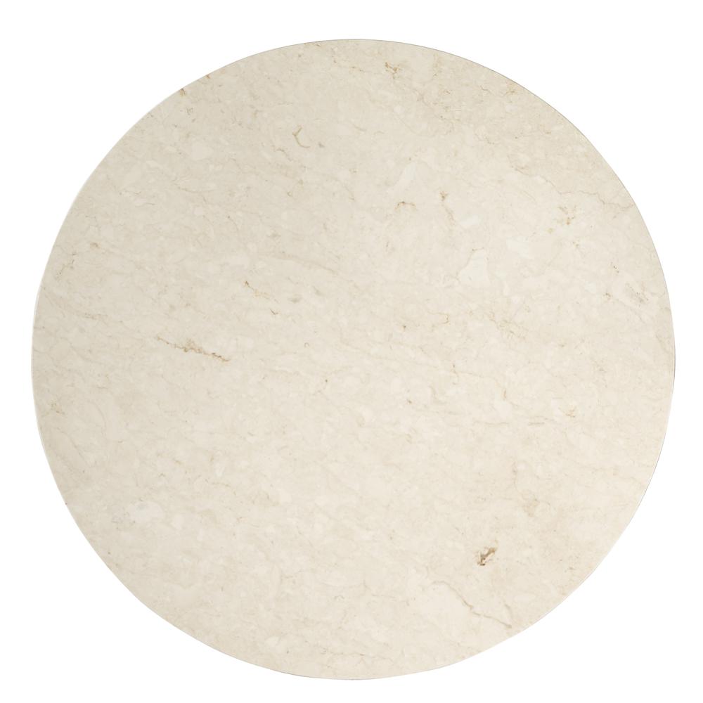 Danielle Marble Coffee Table, Tan/Beige