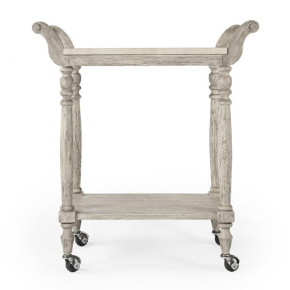 Danielle Marble Bar Cart, Gray