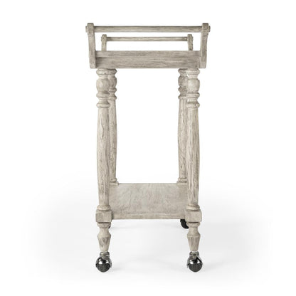 Danielle Marble Bar Cart, Gray