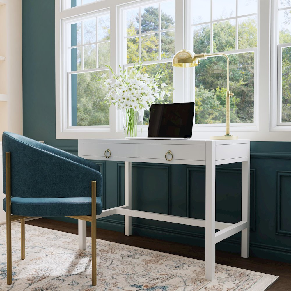 Lark Desk, White