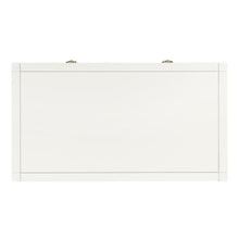 White Writing Desk with Drawer – Narrow Desk with Drawers for Home Use
