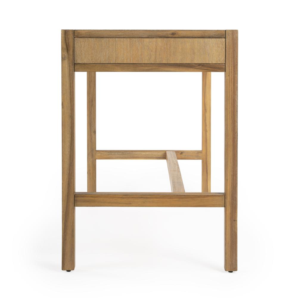 Lark Natural Wood Desk, Light Brown