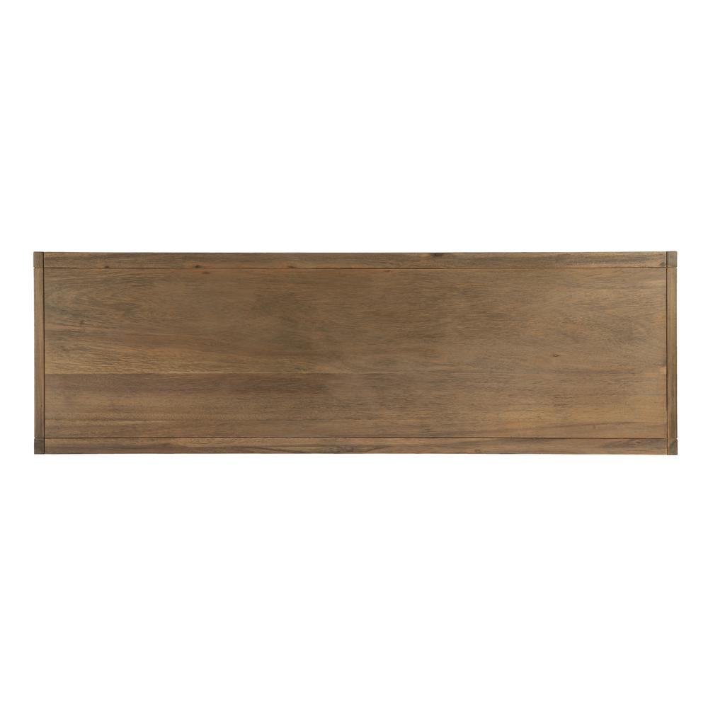 Lark Wood 65" TV Stand with Storage, Light Brown