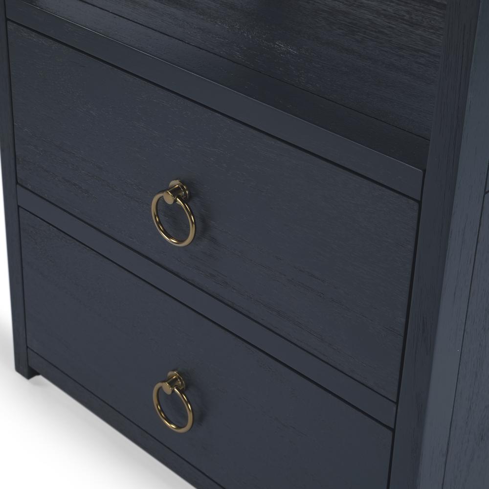 Lark Nightstand, Navy Blue