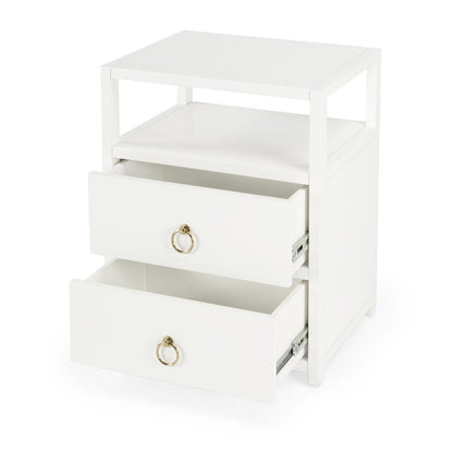 Lark Nightstand, White