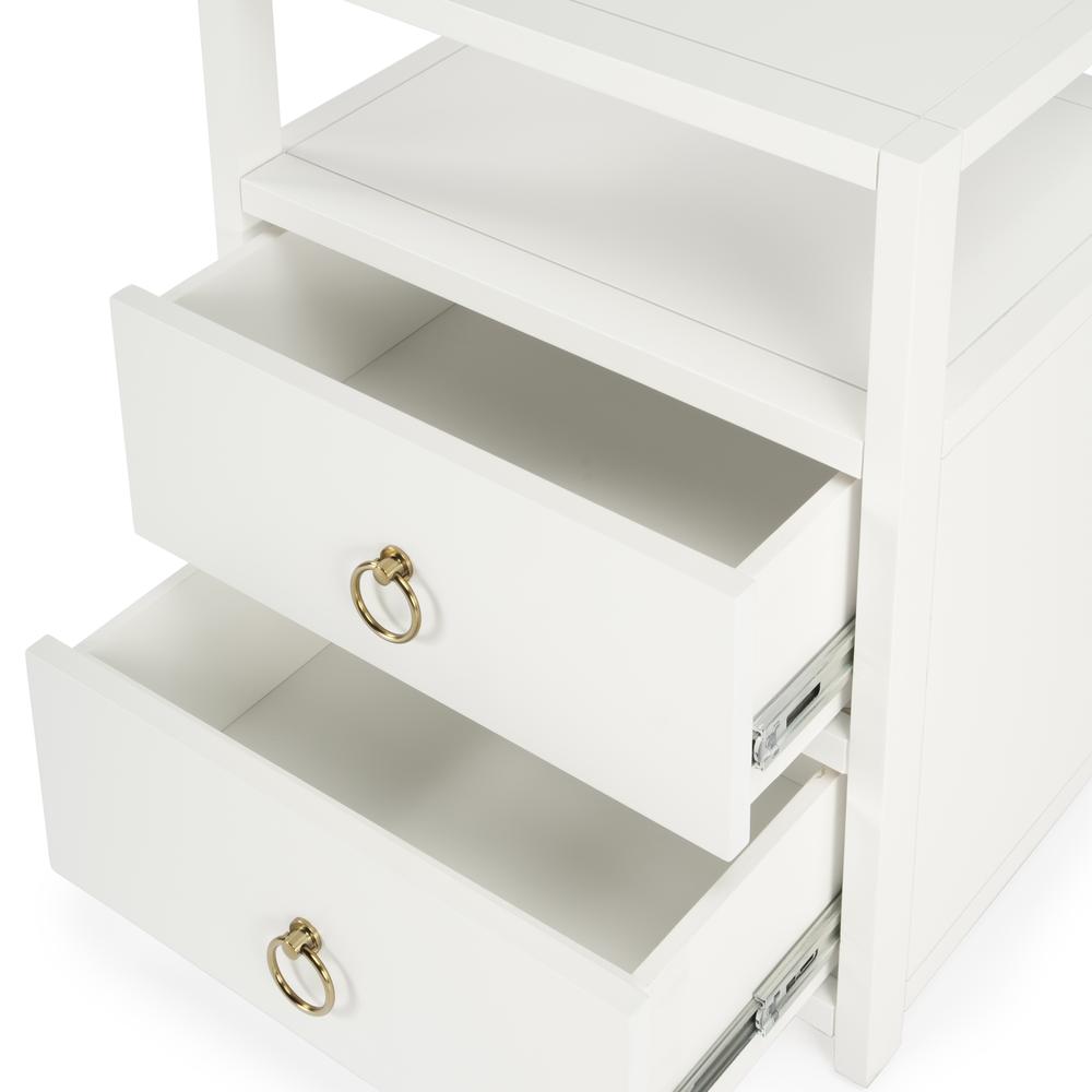 Lark Nightstand, White