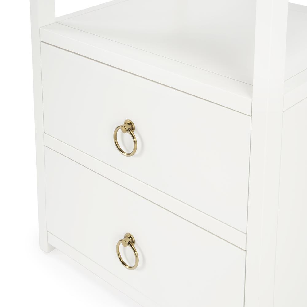 Lark Nightstand, White