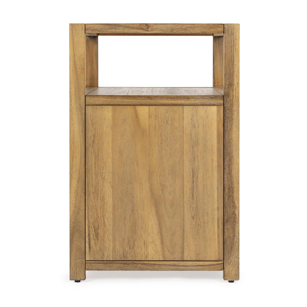 Lark Natural Wood Nightstand, Light Brown