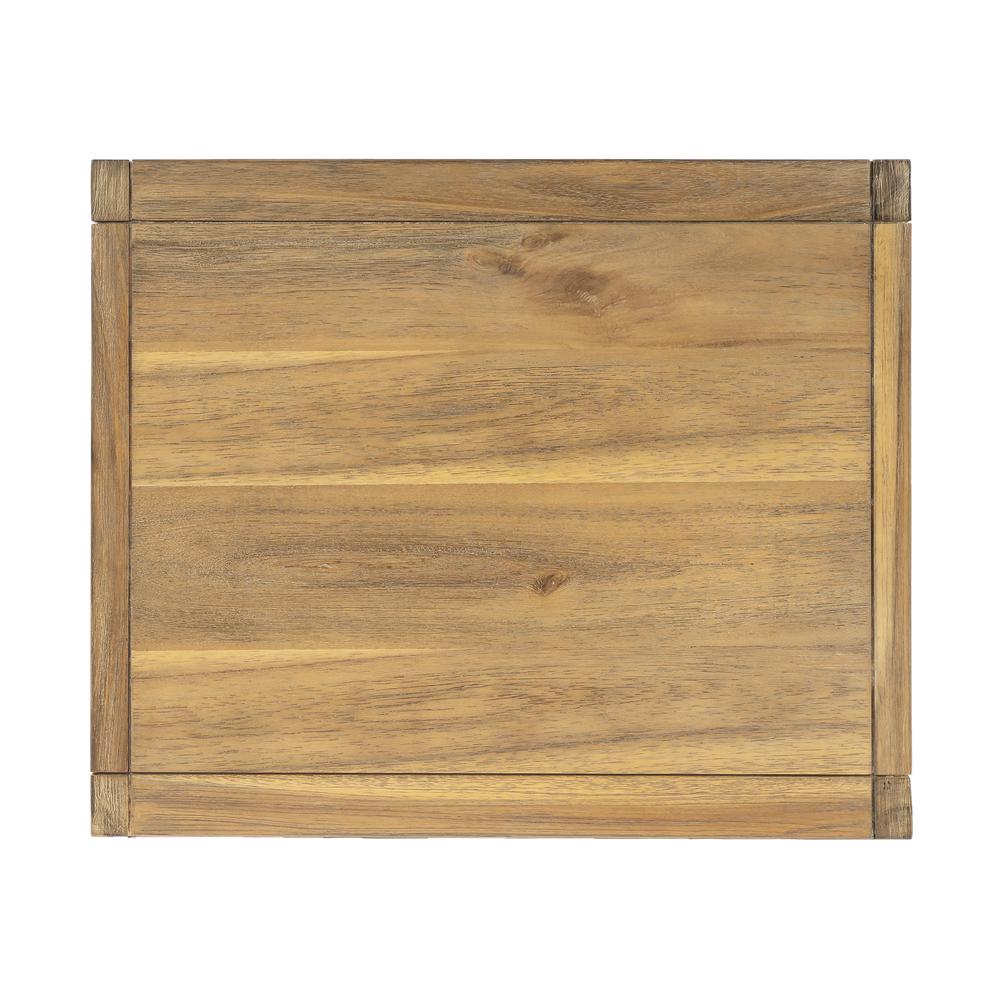 Lark Natural Wood Nightstand, Light Brown