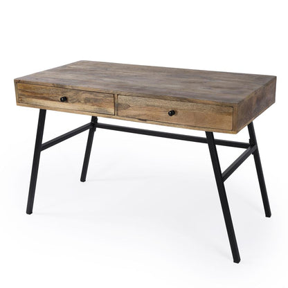 Reison Wooden Desk, Light Brown