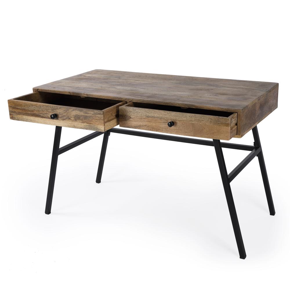 Reison Wooden Desk, Light Brown