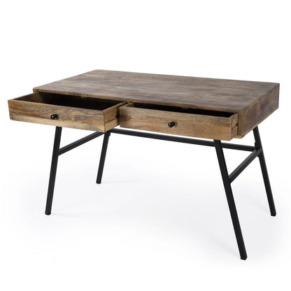 Reison Wooden Desk, Light Brown
