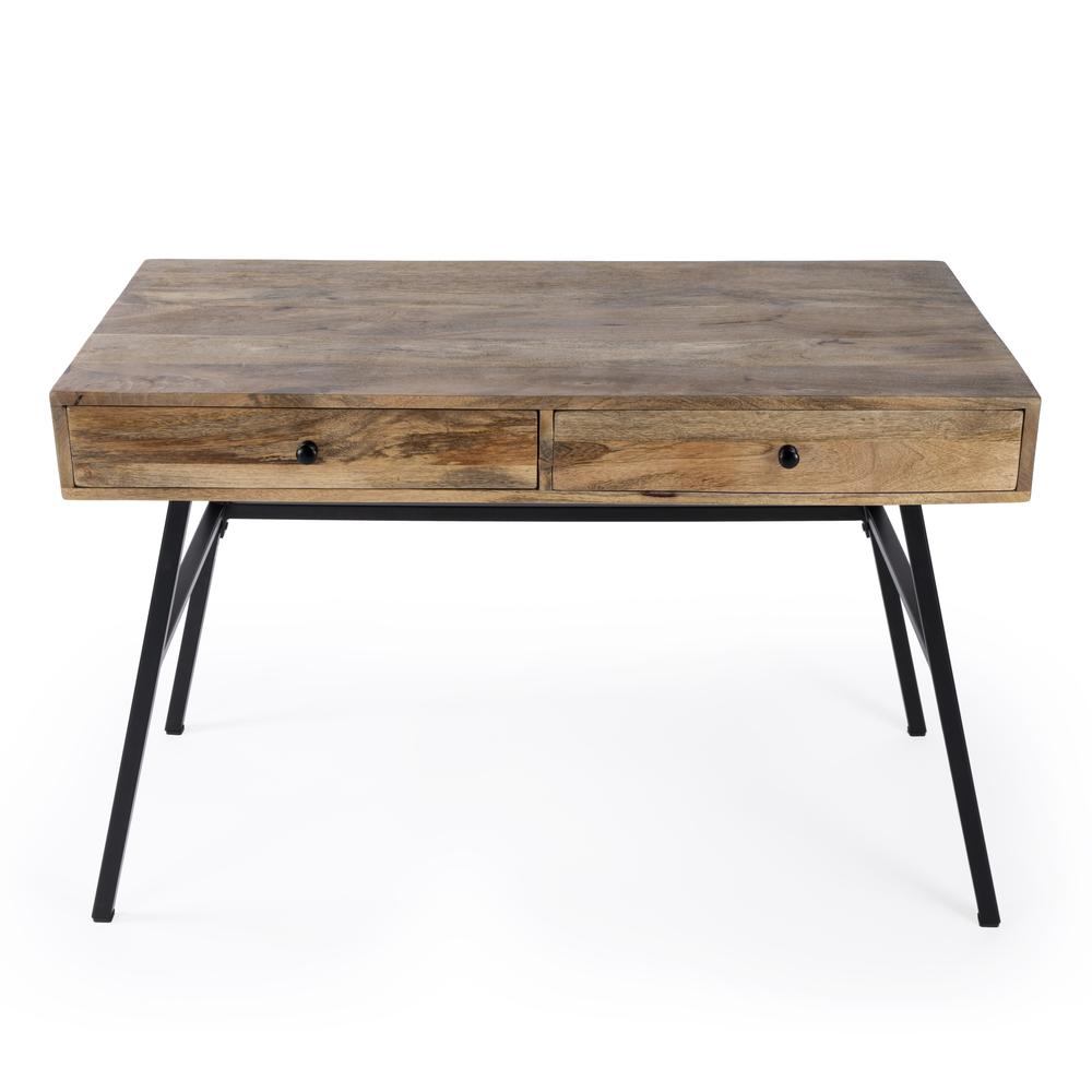 Reison Wooden Desk, Light Brown