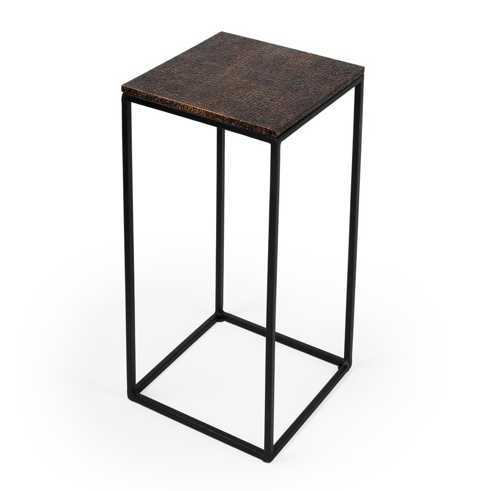 Lacrossa Top Side Table, Bronze