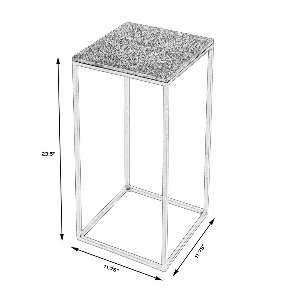 Lacrossa Top Side Table, Bronze