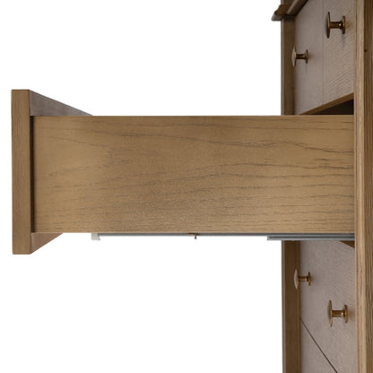 Rachelle 42 in. W Single Sink Bathroom Vanity Set, Light Brown