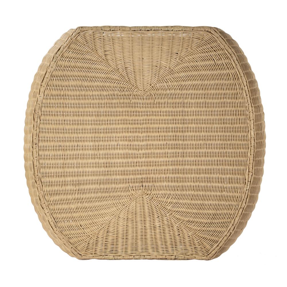 Coralitta Rattan Coffee Table, Light Brown